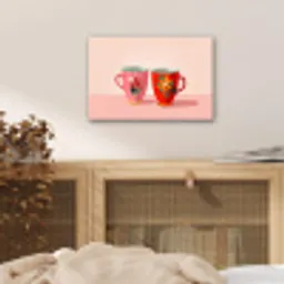 Theekopjes - Bloemmotieven - Roze - Theezakjes aluminium wit klein -sfeer3