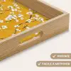Bloesemtak - Aquarel - Geel Dienblad Rechthoek middel 911 -USP_HandgreepFR
