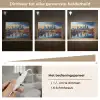 Zonsondergang Frankfurt - Stad - Skyline - Water Light Box met kabel (Tafellamp) klein -USP_dimbaarNL