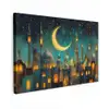 Islamitisch - Moskee - Ramadan - Islam canvas 2cm klein -z3d
