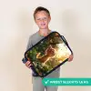 Hendrik herfstkatje Kinderkoffer - Zwart klein -sfeer4_NL