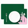 This is art - Schaduw - Roze Placemat vinyl groot -zzsfeer2_Kitchenyeah-website
