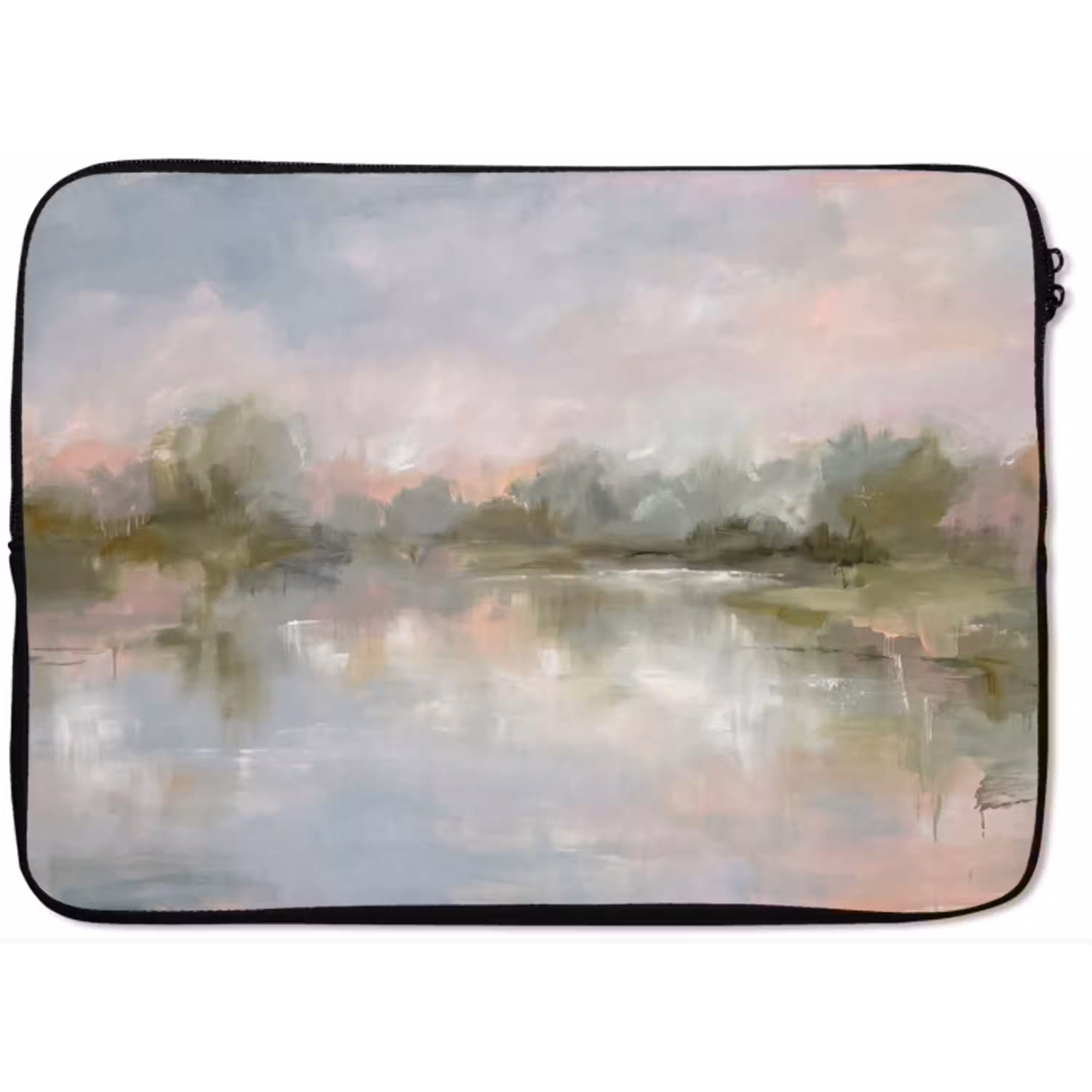 Natuur - Landschap - Abstract - Water - Groen laptophoes neopreen klein -zkaufland3dotto