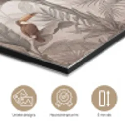 Natuur - Jungle - Ringstaartmaki - Bruin aluminium wit klein -closeup_NL