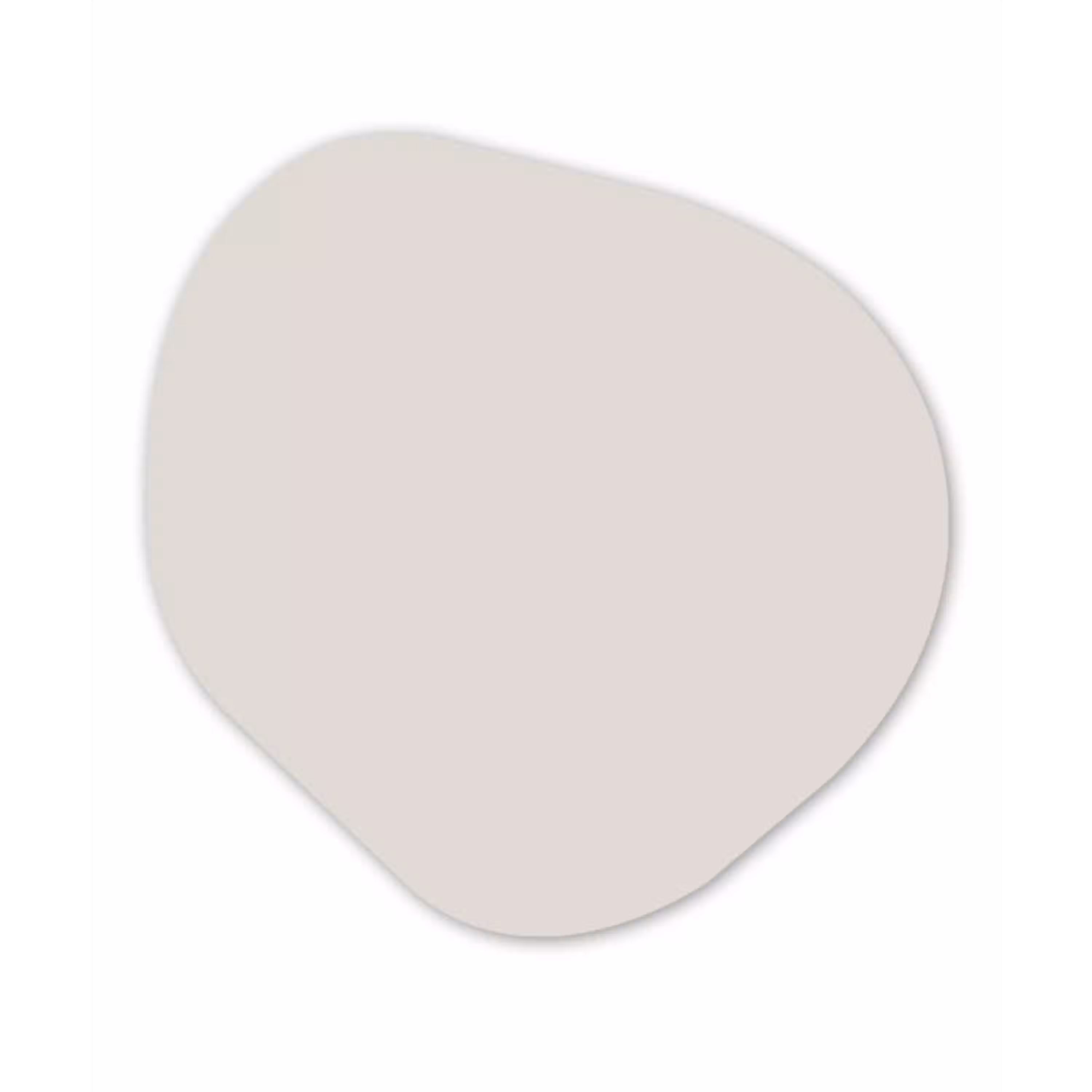 Silent - Sandstone - Grijs Wandcirkel Organisch Aluminium middel 851 -3d
