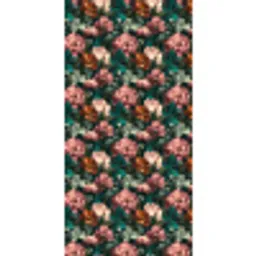 Bloemen - Schilderachtig - Patroon - Roze Behang Vinyl klein 1060 -3d_website
