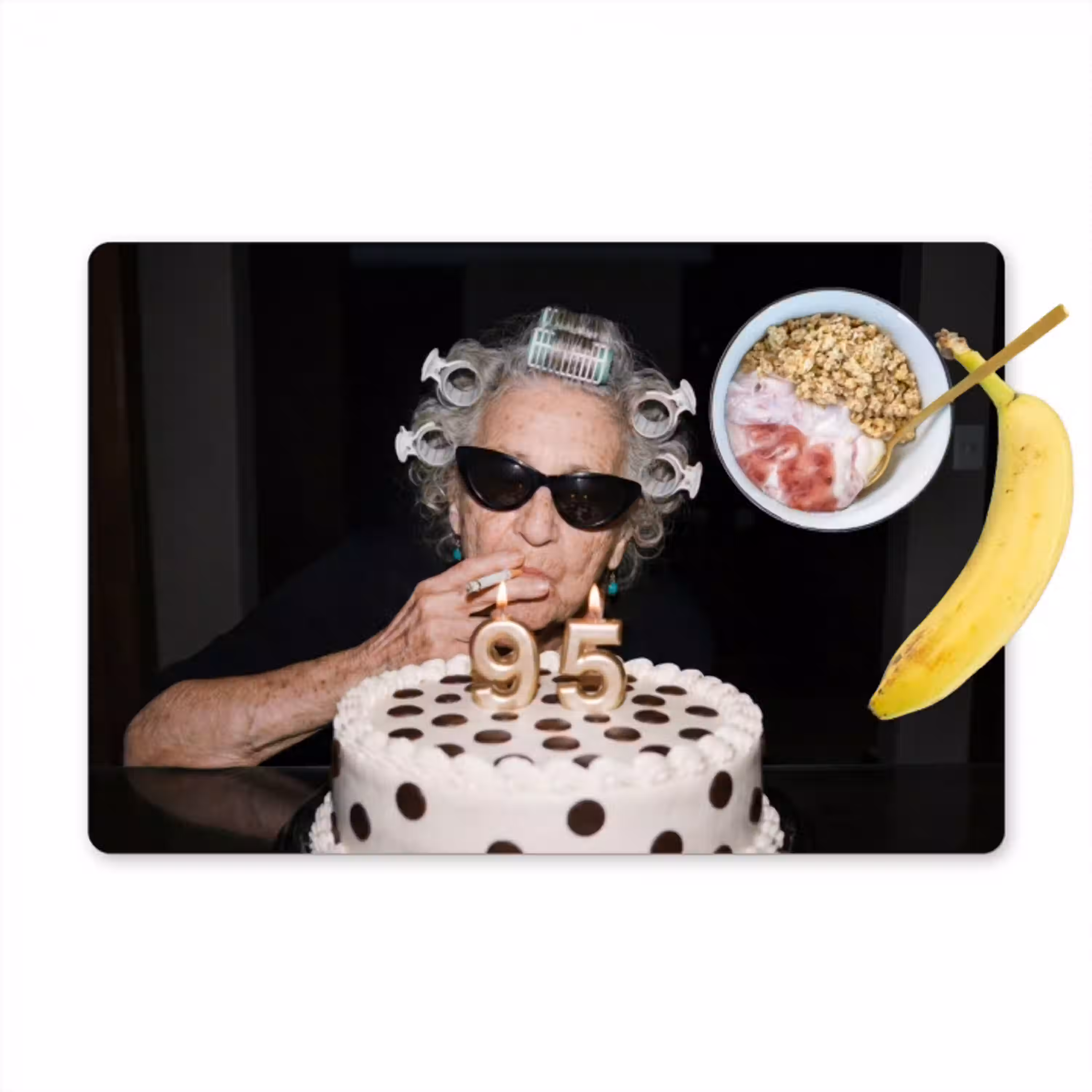 Verjaardag - Krulspeld - Oma Placemat vinyl groot -zzzproduct_Kitchenyeah-website