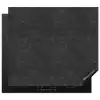 Donkergrijs - Asfaltstructuur - Ruw Inductie beschermer vinyl 3mm middel 274 -3d