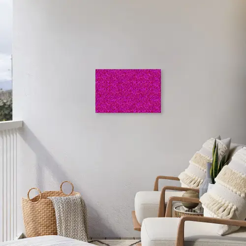Vloeiend - Olie - Roze - Verf Tuinposter op houten frame 2 cm dik klein 845 -sfeer1