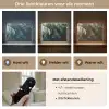 Groen - Bladeren - Glad - Nerven Light Box met batterij (Wandlamp) middel -USP_lichtkleurNL