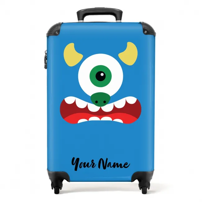 Mustafa monster NBS - Handbagage koffer - Kinderen Unisex middel -productfoto_recht