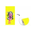 Buste - Verf - Geel fotobehang vinyl groot -3d