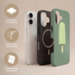 Groen - Waterijsje - Stokje - Illustratie Toughcase MagSafe Apple iPhone 17 klein -USP_Lagen_DE
