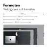 Lepel - Zilver - Metaal Muismat XXL klein -sfeer5