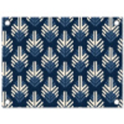 Modern - Patroon - Blauw tuinposter los doek klein 239 -3d