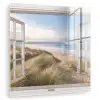 Doorkijk - Zee - Strand - Duinen plexiglas 5mm klein -zzzproduct_nieuw