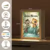 Zebra - Aapje - Waterval - Rotsen Light Box met kabel (Kinderlampje) klein -USP_NL
