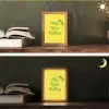 Mij niet bellen - Telefoon - Geel Light Box met kabel (Tafellamp) klein -sfeer3
