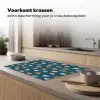 Zee - Dieren - Donkerblauw - Schelpen Inductie beschermer vinyl 3mm klein 276 -sfeer1