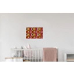 Modern - Retro - Kleurrijk Muursticker klein 286 -kinderkamer