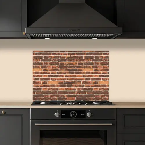 Bakstenen - Oud - Muur - Verkleuring keuken achterwand spatscherm klein 900 -sfeer1