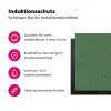 Groen - Strepen - Patroon Inductie beschermer vinyl 3mm klein 276 -zzzzzzz-lf-ups