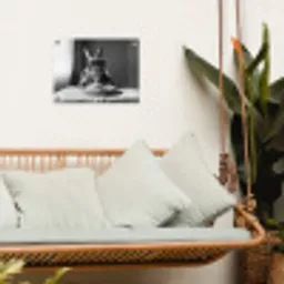 Konijn - Bunny - Zonnebril - Tafelkleed - Pasta - Schattig tuinposter los doek klein -sfeer7