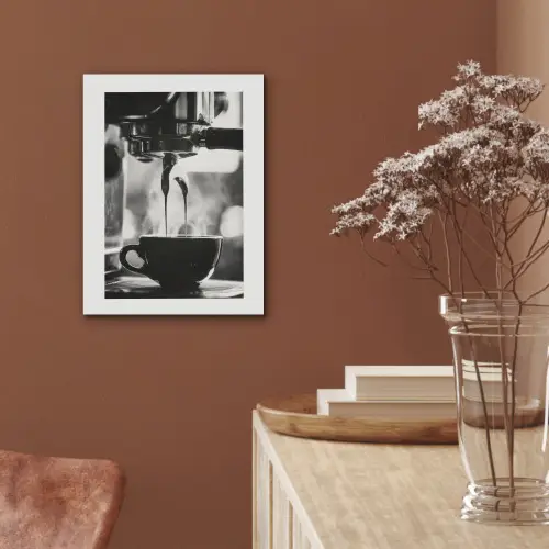 Coffee - Espresso - Koffiemachine - Kop PET vilt klein -sfeer4