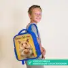 Hamster - Walnoot - Dier Kinderrugzak - Blauw middel -sfeer3_NL