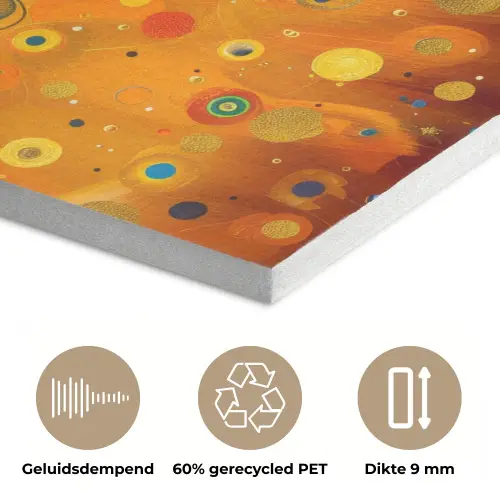 Abstract - Boom - Levensboom - Modern PET vilt klein -closeup_NL