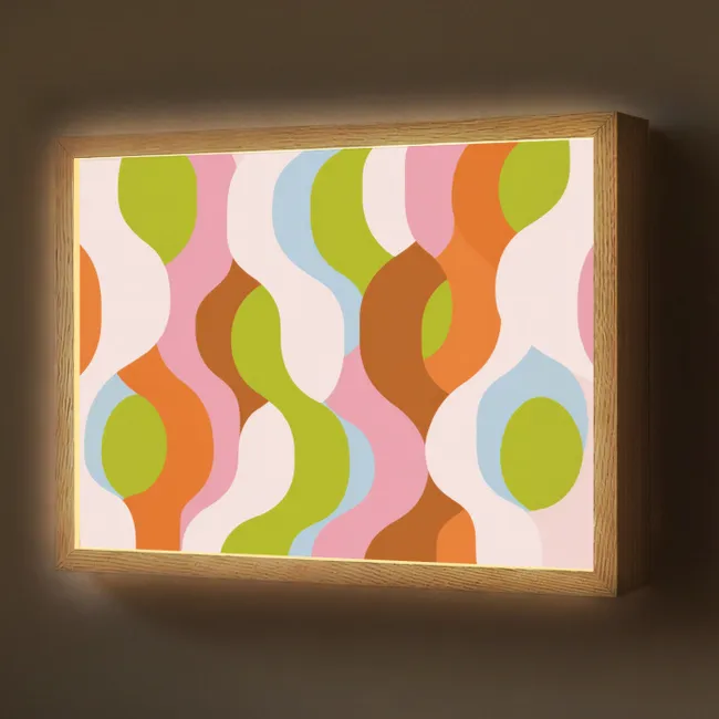 Lightbox - Abstract - Shapes - Pink