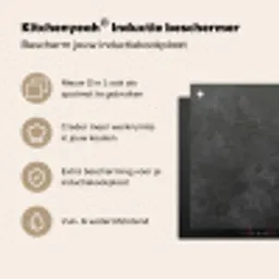 Fluisterende Schemering Inductie beschermer vinyl 3mm middel -zzzzzzusp-haakje_NL