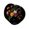 Lente - Bloemen - Klassiek - Vaas Wandcirkel Organisch Plexiglas middel -3d
