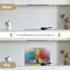 Boom - Kleurrijk - Grijs - Modern keuken achterwand spatscherm klein -voor_na_NL