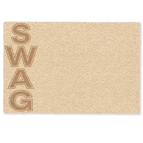 Swag - Bruin - Beige Deurmat klein -zkaufland3d