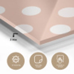 Klassiek - Polka - Perzik plexiglas 5mm klein 11 -sfeer2