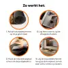 Beer - water - Bos - Ochtendlicht Inductie beschermer vinyl 3mm klein -zzzzzzz-td-werking