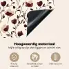 Bloemen - Botanisch - Bordeaux Inductie beschemer met haakjes klein 777 -ky-onderkant-nl