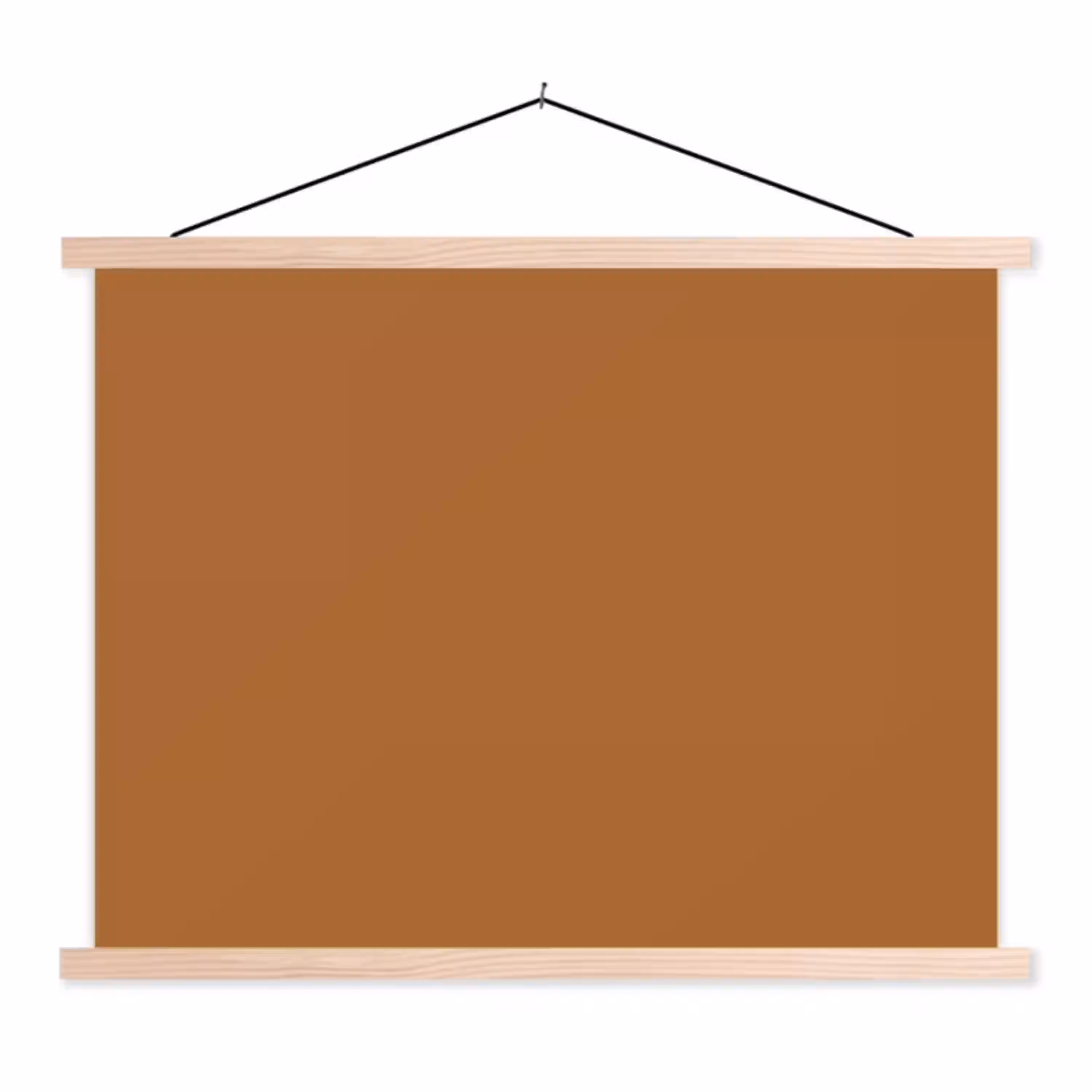 Spiced - Cinnamon - Bruin textielposter latten blank klein 122 -3d