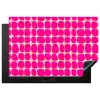 Stippen - Patroon - Roze Inductie beschermer vinyl 3mm klein 276 -3d