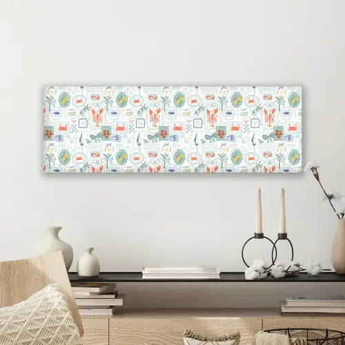 Zee - Sfeer -  kreeft - Citroen canvas 2cm klein 828 -sfeer6