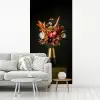Exotisch - Boeket - Vaas - Goud fotobehang vinyl groot -woonkamer