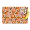 Bloemen - Motief - Retro Placemat vinyl groot 368 -zzzproduct_Kitchenyeah-website