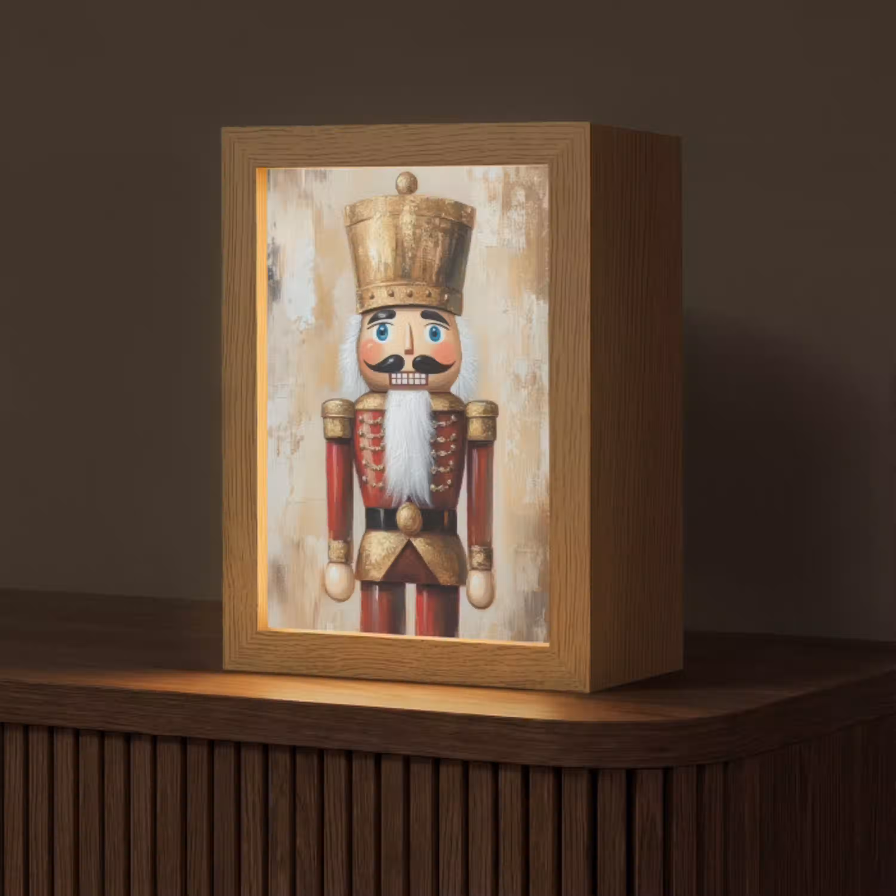 Kerst - Poppetje - Abstract Light Box met kabel (Tafellamp) klein -z3d_website