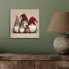 Kabouters - Kerst - Sneeuw - Puntmutsen aluminium wit klein -sfeer2