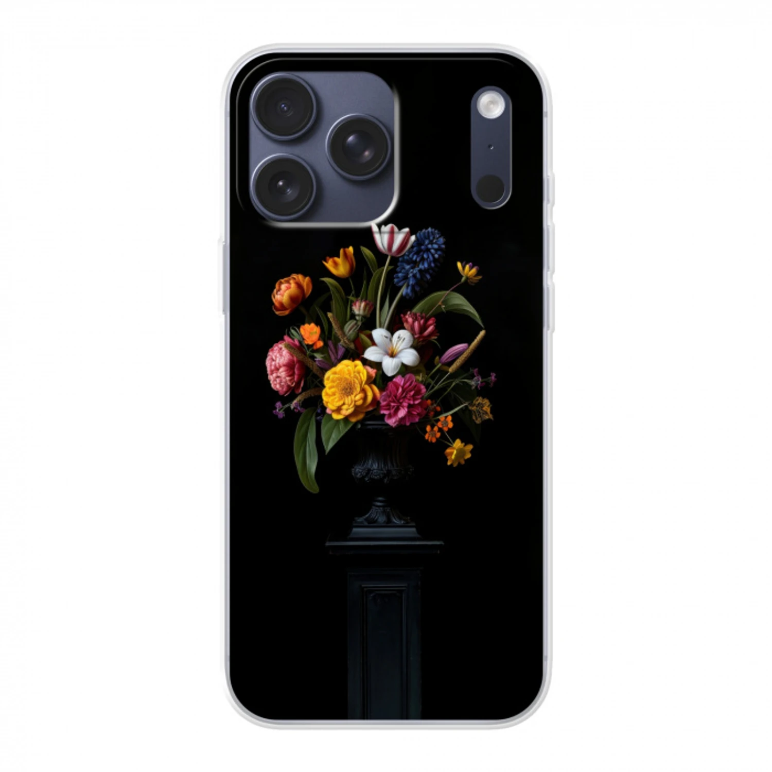 Lente - Bloemen - Klassiek - Vaas Telefoonhoesje iPhone 17 Pro Max klein -3d
