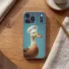 Eend - Koksmuts - Cute - Vogel Telefoonhoesje iPhone 17 Pro Max klein -sfeer1