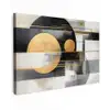 Abstract - Goud - Zilver - Vormen - Aesthetic - Modern canvas 2cm klein -z3d