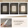 Meisje - Voetbal - Beige Light Box met kabel klein -USP_dimbaarNL