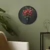 Boeket - Tulpen - Vaas - Rood Akoestische PET Vilt - Rond klein -sfeer2